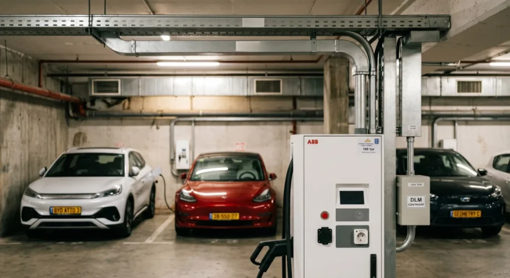 עמדת טעינה לרכבים חשמליים
